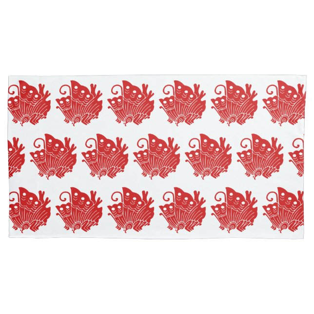 Funda De Cojín Diseño de Kamon japonés con mariposa asiática (Anverso-izquierdo)