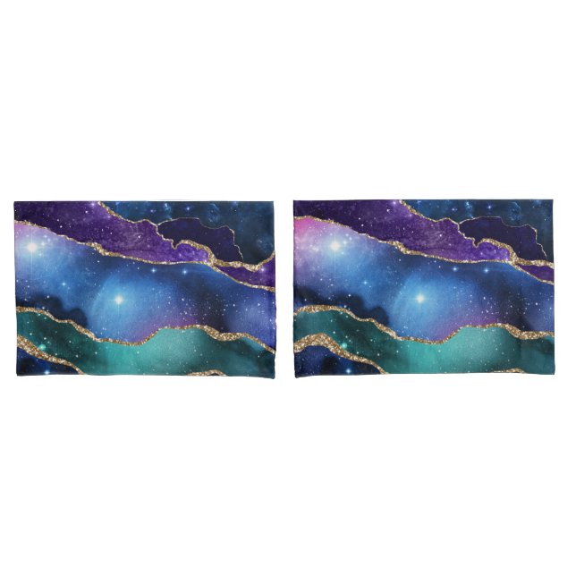 Funda De Cojín Diseño de la serie Galaxy Agate 13 (Anverso - Set)