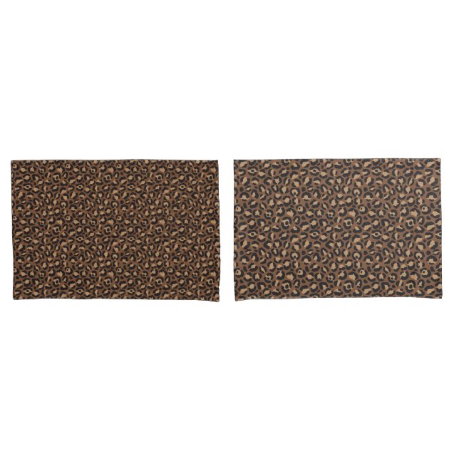 Funda De Cojín Diseño de la serie Leopard clásica 7 (Anverso - Set)