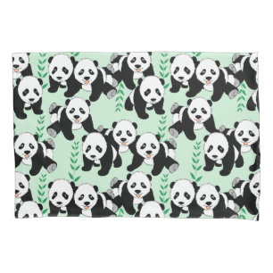 Funda De Cojín Diseño de los osos Panda