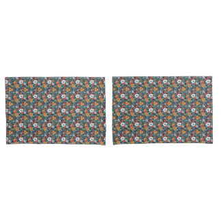 Funda De Cojín Diseño de patrones florales simples