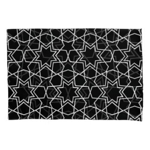 Funda De Cojín Diseño de patrones geométricos islámicos en árabe