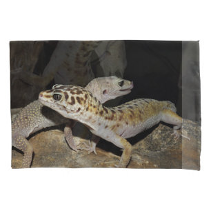 Funda De Cojín ¡Diseño del gecko del leopardo para todos!
