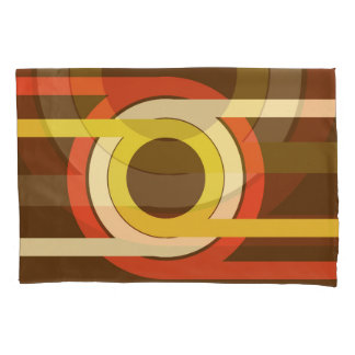 Funda De Cojín Diseño inspirado en el Retro Golden Ratio.