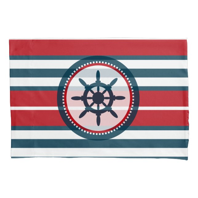 Funda De Cojín Diseño náutico (Anverso)