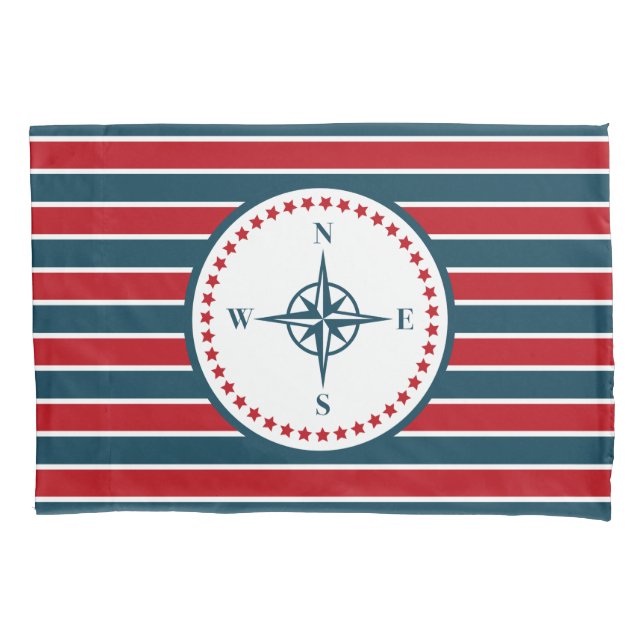 Funda De Cojín Diseño náutico (Anverso)