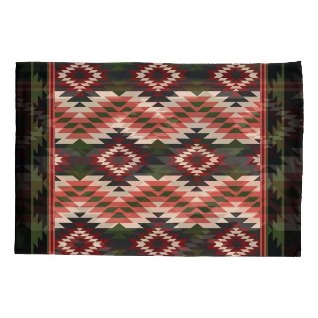 Funda De Cojín Diseño Navajo -11 (Reverso)