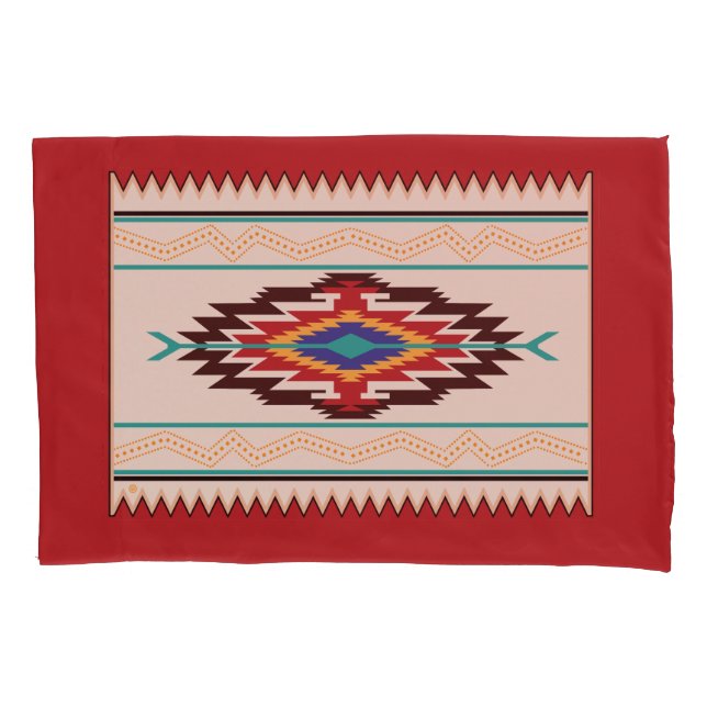 Funda De Cojín Diseño Navajo Blanket (Anverso)