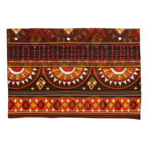 Funda De Cojín Diseño tribal sin fisuras para diversos usos.