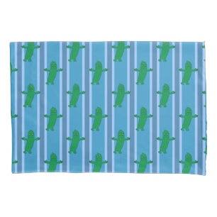 Funda De Cojín Diversión y fantasía con la polla azul