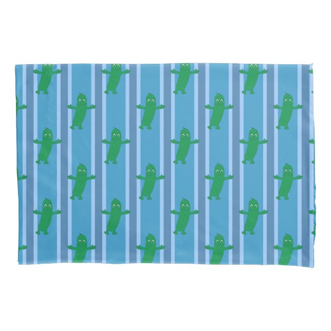 Funda De Cojín Diversión y fantasía con la polla azul (Anverso)