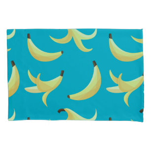 Funda De Cojín Divertido patrón de fiesta con chistes de plátano
