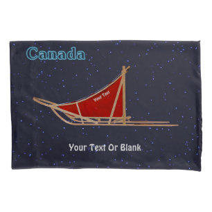 Funda De Cojín Dog Sled - Canadá
