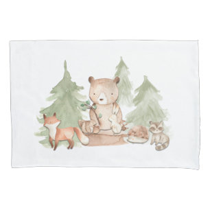 Funda De Cojín Dormitorio del cuarto de niños de los animales del