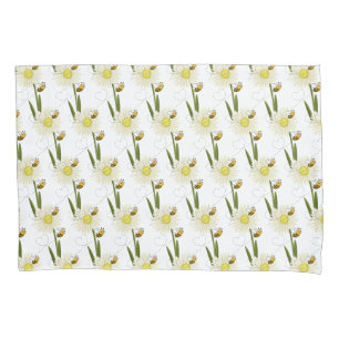 Funda De Cojín Dos pequeñas y lindas abejas