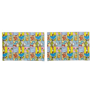 Funda De Cojín Dr. Seuss Historietas Gráficas
