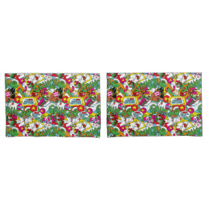 Funda De Cojín Dr. Seuss   Patrón de color grinch