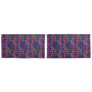 Funda De Cojín Dragón Arcoiris Escavilla las almohadas