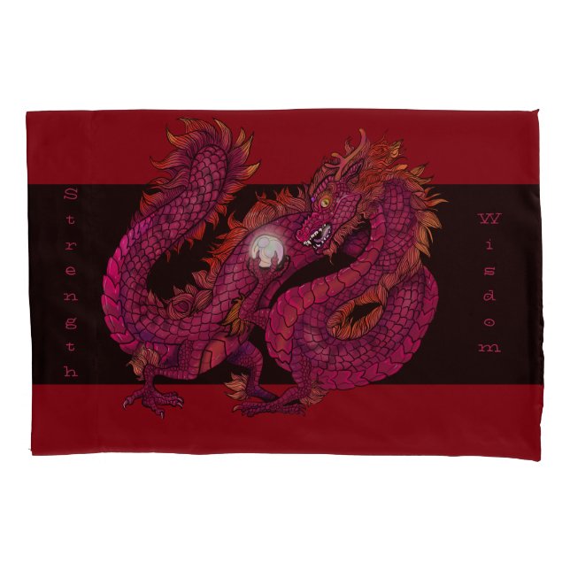 Funda De Cojín Dragon Pearl (Anverso)