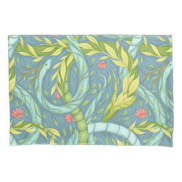 Funda De Cojín Dragones de madera