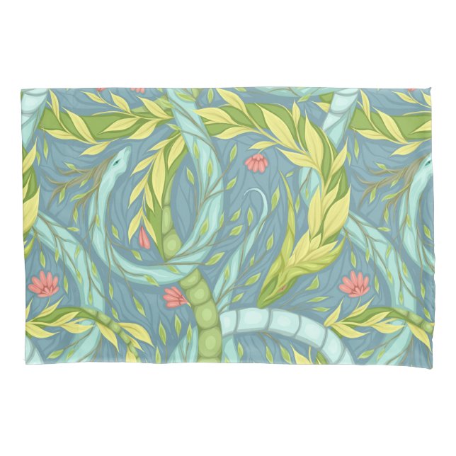 Funda De Cojín Dragones de madera (Anverso)