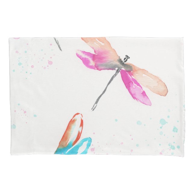 Funda De Cojín Dragonflies 2 (Anverso-izquierdo)