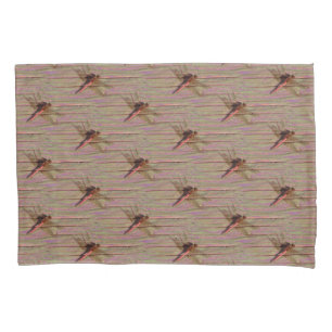 Funda De Cojín Dragonfly Colorful