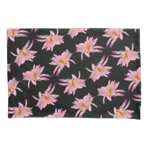 Funda De Cojín Dramático patrón de flor de margarita