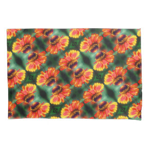 Funda De Cojín Dreamy Zinnia Flower Pattern