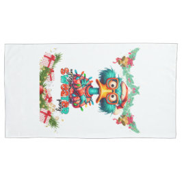 Funda De Cojín duck merry chrismast