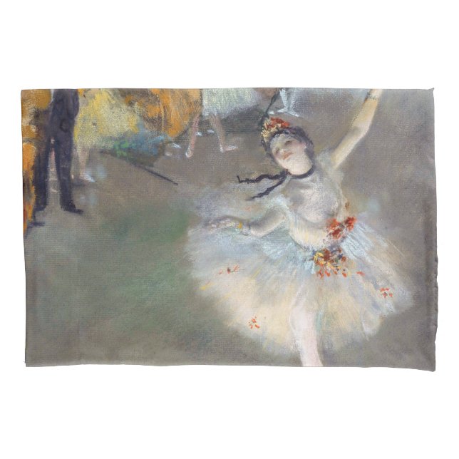Funda De Cojín Edgar Degas - La estrella / bailarina en el escena (Anverso)