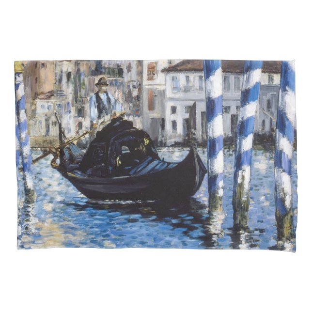 Funda De Cojín Edouard Manet - Gran Canal, Venecia (Anverso)