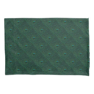 Funda De Cojín El agua cae sobre el Metalizado verde