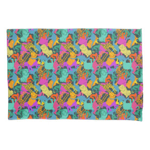 Funda De Cojín El animal siluetea el modelo
