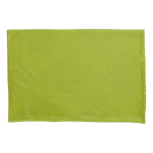 Funda De Cojín El aspecto de Snuggly Chartreuse Verde Ante