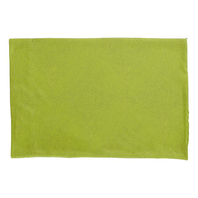 Funda De Cojín El aspecto de Snuggly Chartreuse Verde Ante (Anverso)