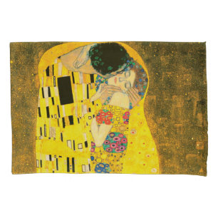 Funda De Cojín El beso de Gustavo Klimt