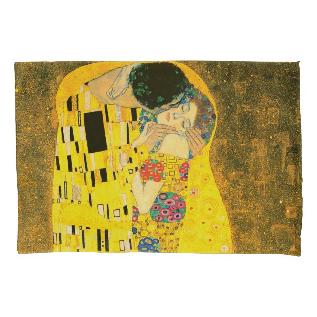 Funda De Cojín El beso de Gustavo Klimt (Anverso)