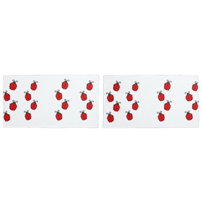 Funda De Cojín El escarabajo puntiagudo Personalizado afortunado  (Anverso - Set)