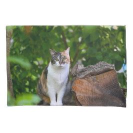 Funda De Cojín El gato  