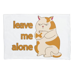 Funda De Cojín El gato gordo de Moody me deja solo