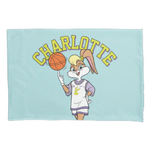 Funda De Cojín El giro de baloncesto de Lola
