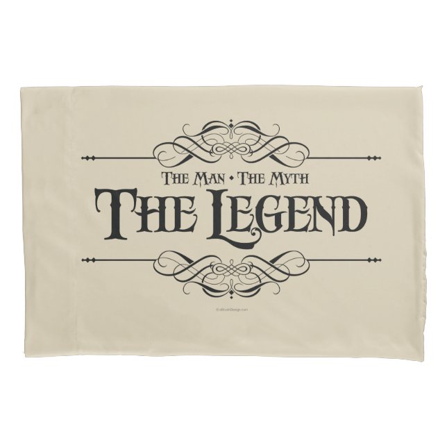 Funda De Cojín El hombre, el mito, la leyenda (Anverso)