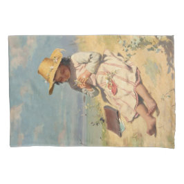 Funda De Cojín El joven botánico (de Paul Peel)