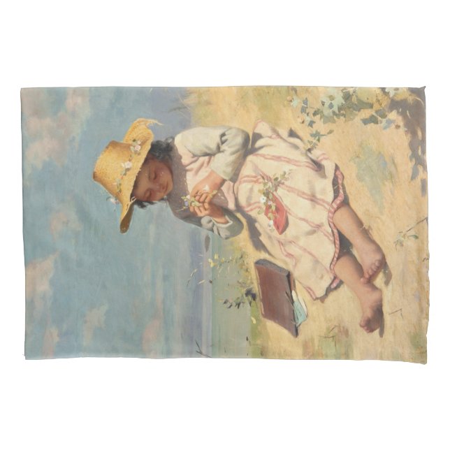 Funda De Cojín El joven botánico (de Paul Peel) (Anverso-izquierdo)