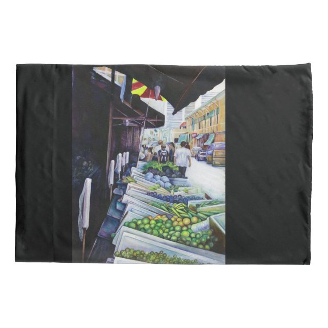 Funda De Cojín El lado más ligero de la calle Lavender, Singapur (Reverso)