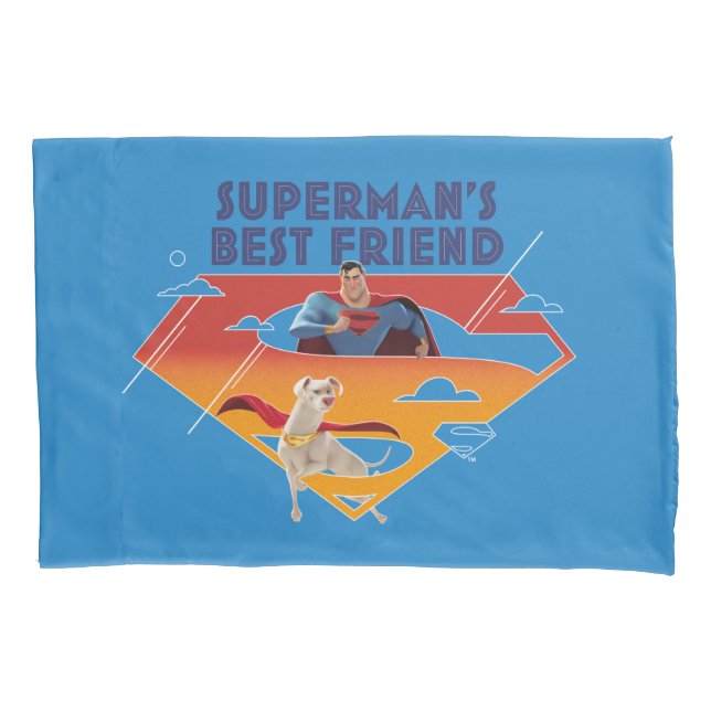 Funda De Cojín El mejor amigo de Superman (Anverso)