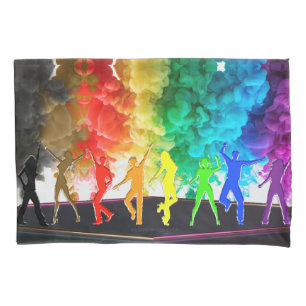 Funda De Cojín El Orgullo de Baile de SlipperyJoe Sombra a los re