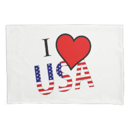 Funda De Cojín El pcnt de I Heart USA overlay