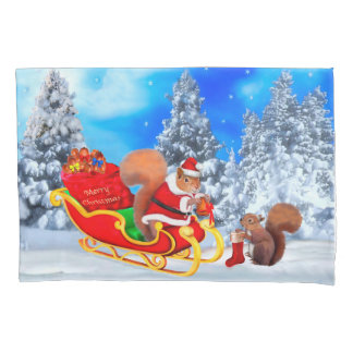 FUNDA DE COJÍN EL PEQUEÑO AYUDANTE DE SANTA